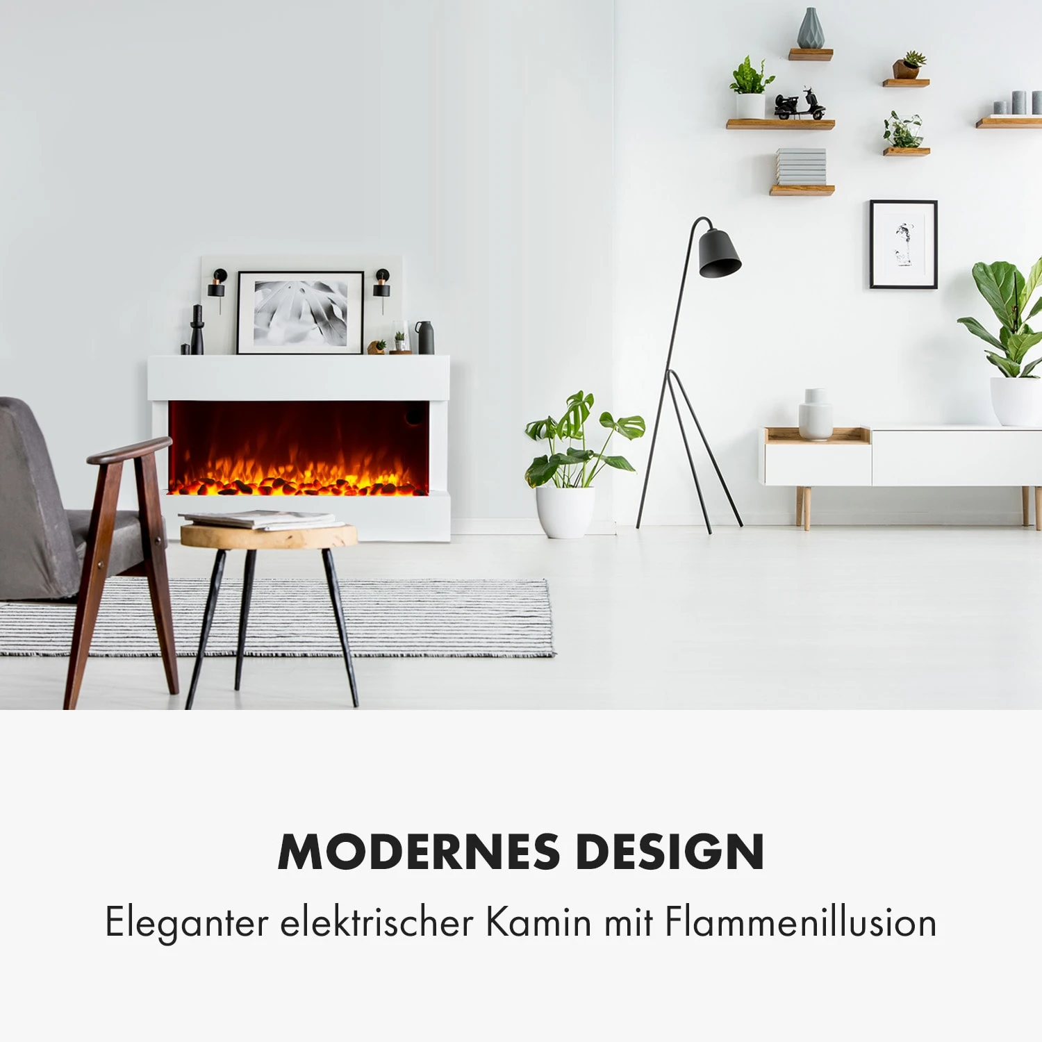 Studio 1 Elektrischer Kamin 1000/2000W LED 10-30 °C Wochentimer 2 Studio 1 Elektrischer Kamin 1000/2000W LED 10-30 °C Wochentimer – Bild 2