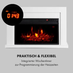 Blanca Elektrischer Kamin 1000/2000W LED 10-30 °C Wochentimer -Warmekuche Pro Geschaft 10034487 de 0005 logo
