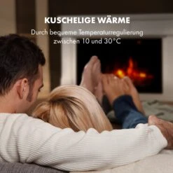 Bern Elektrischer Kamin 1000/2000W LED 10-30 °C Wochentimer -Warmekuche Pro Geschaft 10034488 de 0007 logo