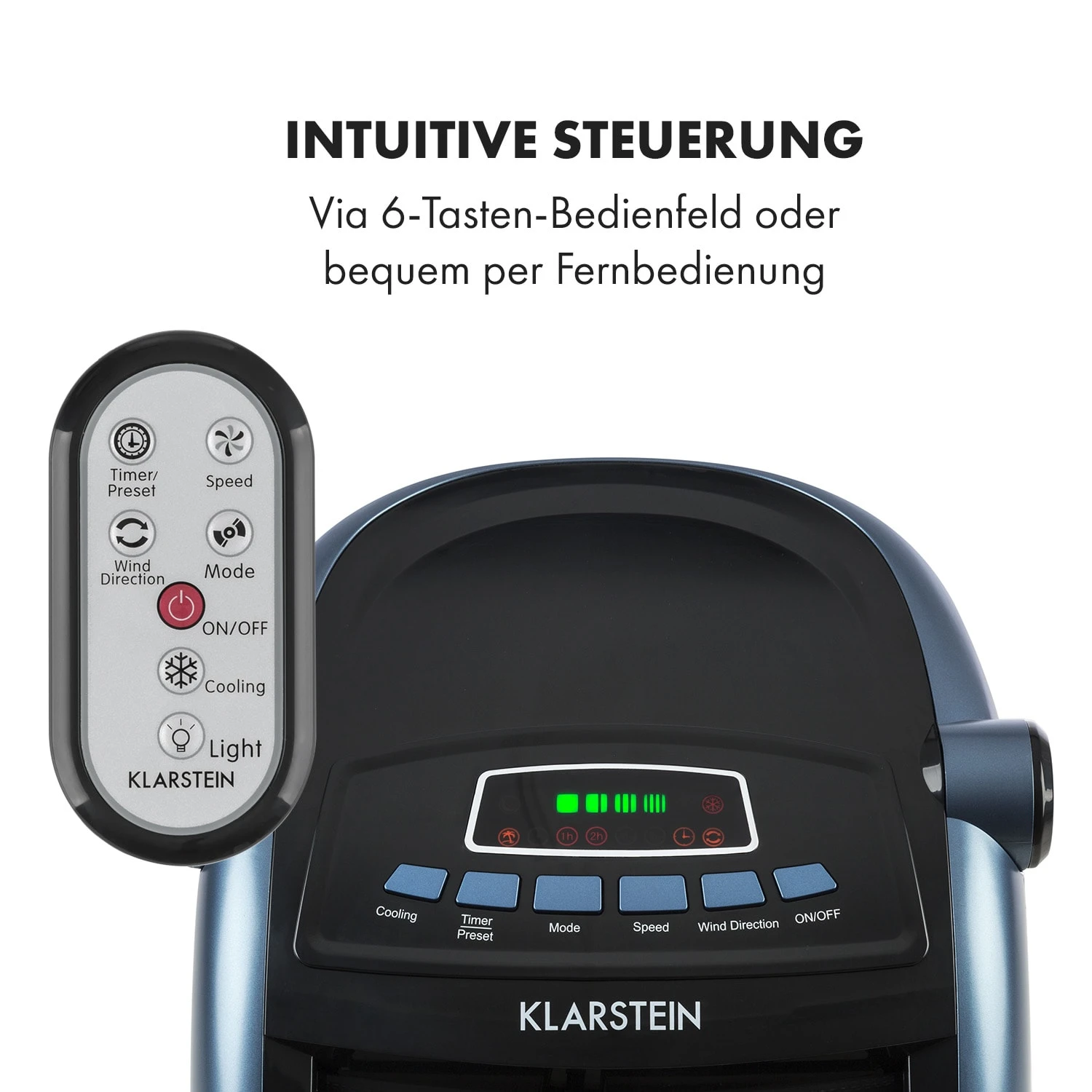 Maxfresh Ocean Ventilator Luftkühler 6L 65W Fernbedienung 2x Eispack 6 Maxfresh Ocean Ventilator Luftkühler 6L 65W Fernbedienung 2x Eispack – Bild 6