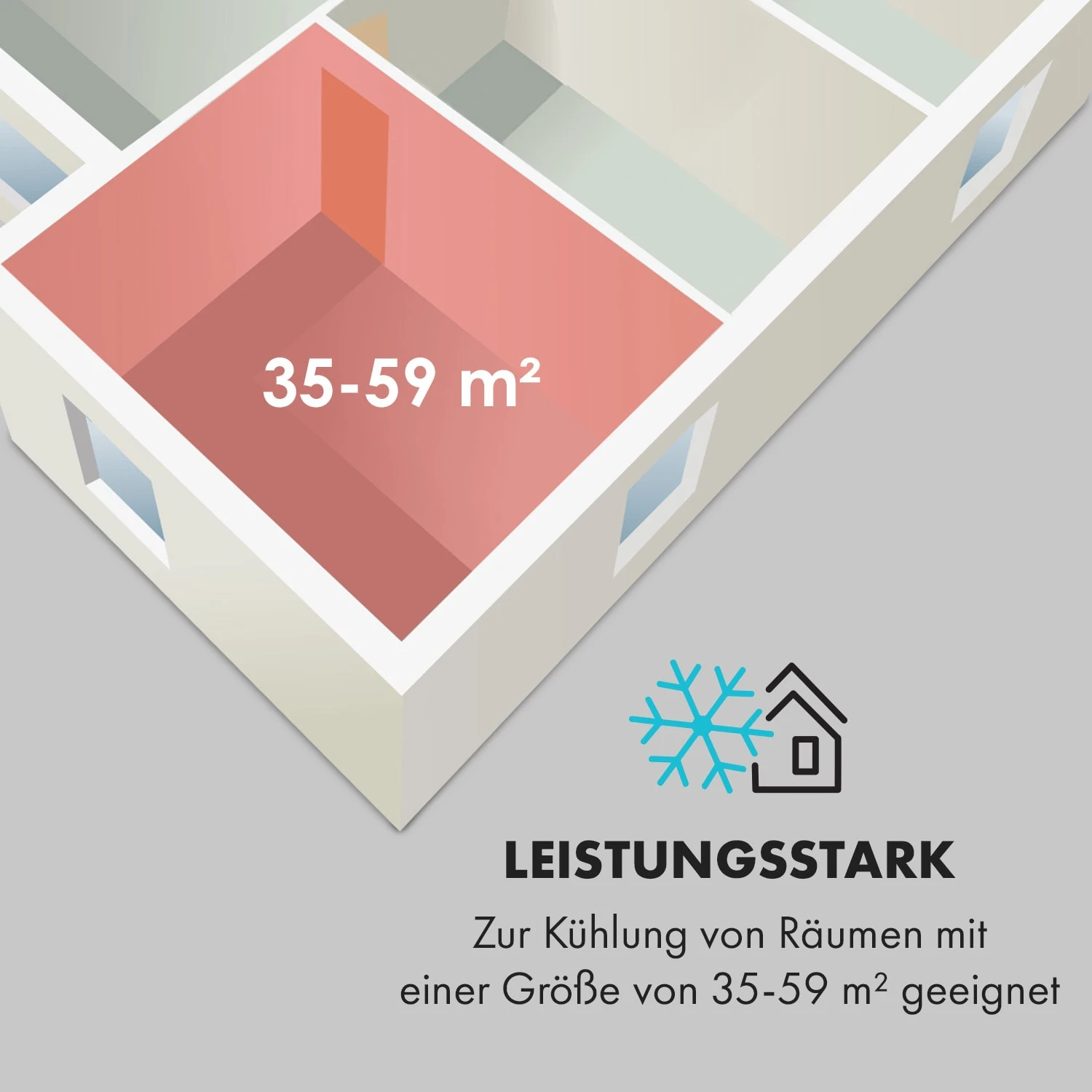 Iceblock Prosmart 12 Klimaanlage 3-in-1 12.000 BTU App Control 4 Iceblock Prosmart 12 Klimaanlage 3-in-1 12.000 BTU App Control – Bild 4
