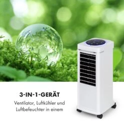 Windspiel 3-in-1 Luftkühler 100 W 312 M³/h 8 Ltr Mobil Fernbedienung 13 Windspiel 3-in-1 Luftkühler 100 W 312 M³/h 8 Ltr Mobil Fernbedienung -Warmekuche Pro Geschaft 10034654 de 0005 logo
