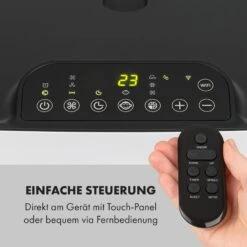 Klarstein Kraftwerk Smart 12K Klimaanlage 3-in-1 12000 BTU App -Warmekuche Pro Geschaft 10034664 de 0005 logo