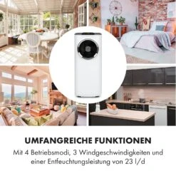 Klarstein Kraftwerk Smart 12K Klimaanlage 3-in-1 12000 BTU App -Warmekuche Pro Geschaft 10034664 de 0006 logo