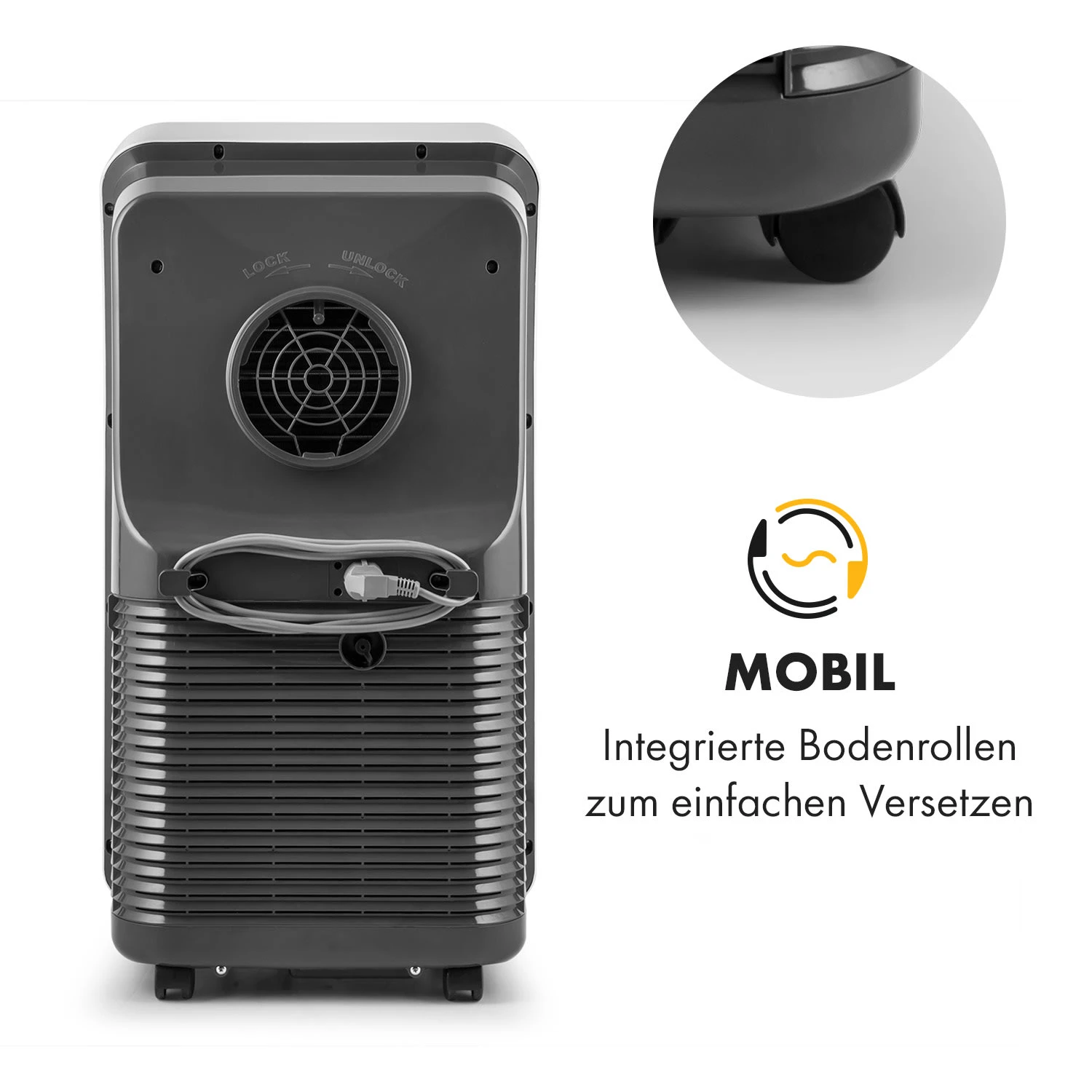 Metrobreeze New York 7k Mobile Klimaanlage 2,05kW 7000BTU EEC A Fernbedienung 4 Metrobreeze New York 7k Mobile Klimaanlage 2,05kW 7000BTU EEC A Fernbedienung – Bild 4