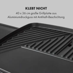 Gatsby Elektrogrill 2000W Antihaft-Grillfläche Seitentische 12 Gatsby Elektrogrill 2000W Antihaft-Grillfläche Seitentische -Warmekuche Pro Geschaft 10034707 de 0004 logo