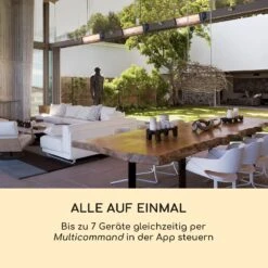 Smartwave Infrarot-Heizstrahler Carbonröhre 2400W WiFi Appsteuerung -Warmekuche Pro Geschaft 10034761 de 0006 logo