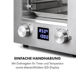 Hannibal Hochtemperaturgrill Indoor 2.200W 850°C Edelstahl Silber -Warmekuche Pro Geschaft 10034803 de 0005 logo