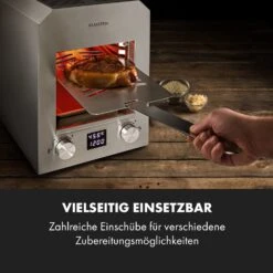 Hannibal Hochtemperaturgrill Indoor 2.200W 850°C Edelstahl Silber -Warmekuche Pro Geschaft 10034803 de 0006 logo