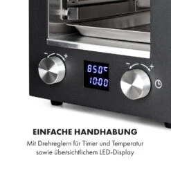 Hannibal Hochtemperaturgrill Indoor 2.200W 850°C Edelstahl Schwarz -Warmekuche Pro Geschaft 10034804 de 0005 logo
