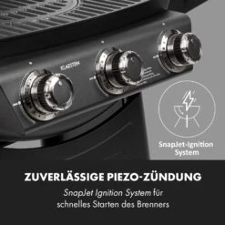 Vanquish Gasgrill 3 Edelstahlbrenner 3 X 3 KW 63,5 X 45 Cm Grillfläche -Warmekuche Pro Geschaft 10034805 de 0007 logo