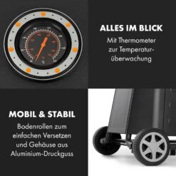 Vanquish Gasgrill 3 Edelstahlbrenner 3 X 3 KW 63,5 X 45 Cm Grillfläche -Warmekuche Pro Geschaft 10034805 de 0008 logo