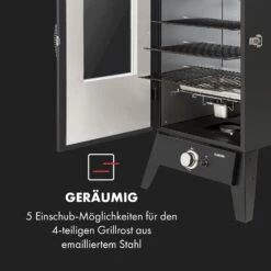 Pasadena Gas-Räuchergrill 2,5 KW Heizleistung 180 °C / 350 °F Max. -Warmekuche Pro Geschaft 10034818 de 0005 logo