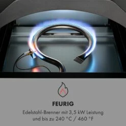 Pizzaiolo Pro Pizza-Gasgrill 76x143x66cm Schamottestein Stahl Mobil 14 Pizzaiolo Pro Pizza-Gasgrill 76x143x66cm Schamottestein Stahl Mobil -Warmekuche Pro Geschaft 10034844 de 0005 logo