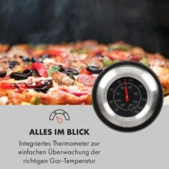 Pizzaiolo Pro Pizza-Gasgrill 76x143x66cm Schamottestein Stahl Mobil 15 Pizzaiolo Pro Pizza-Gasgrill 76x143x66cm Schamottestein Stahl Mobil -Warmekuche Pro Geschaft 10034844 de 0006 logo