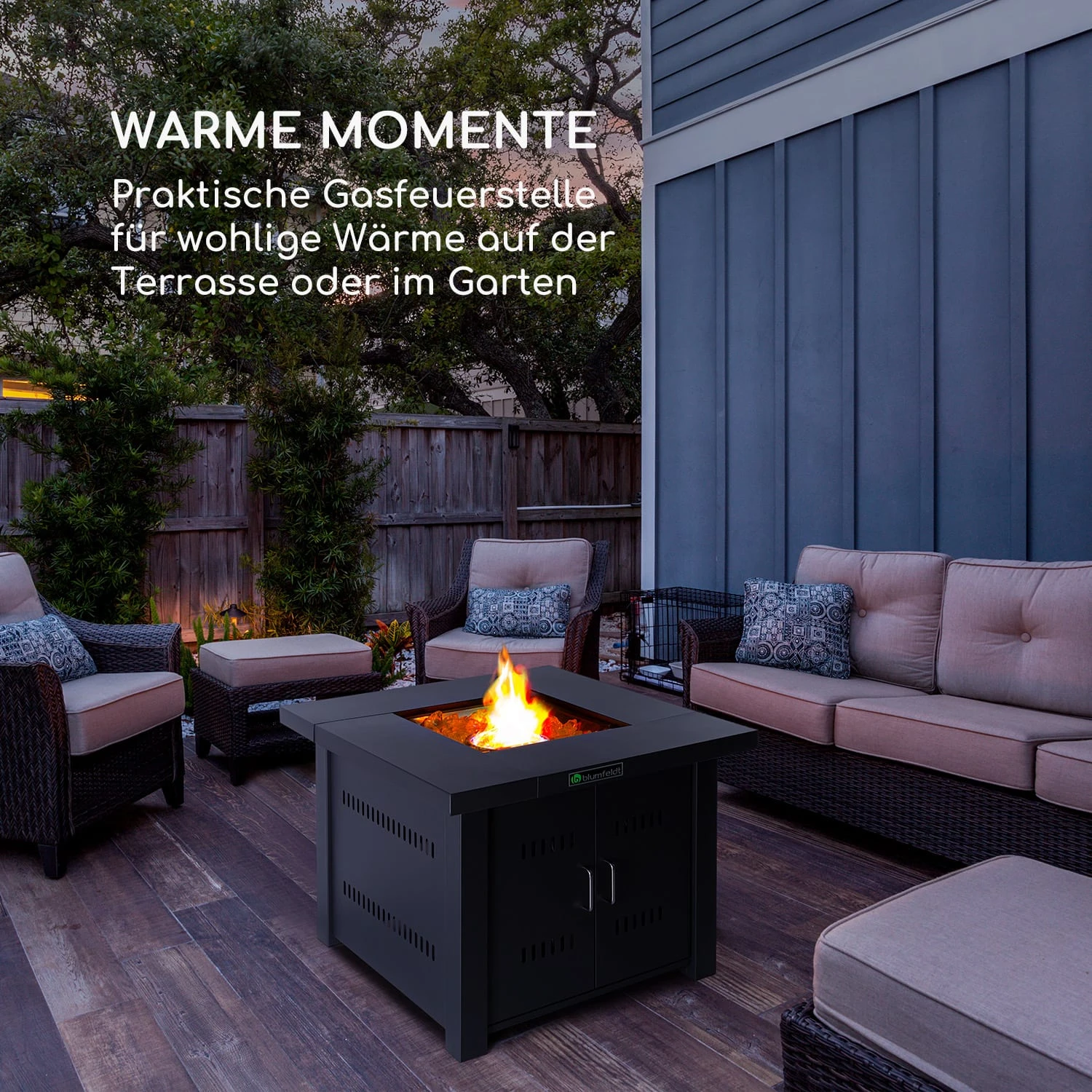 Sorrento Gasheizgerät 13kW Elektr Zündung Terrassentisch: 96,5x96,5 Cm 2 Sorrento Gasheizgerät 13kW Elektr Zündung Terrassentisch: 96,5x96,5 Cm – Bild 2