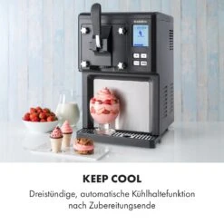Sweet Sundae Eiscrememaschine Kompressor 1,5l Edelstahl Schwarz -Warmekuche Pro Geschaft 10034911 de 0006 logo