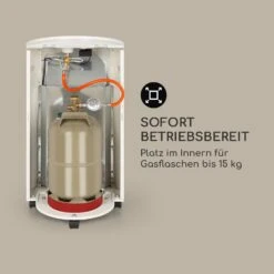 Bonaparte Gasheizgerät 4200W Elektrische Zündung Gasflaschen Bis 15 Kg -Warmekuche Pro Geschaft 10035031 de 0004 logo