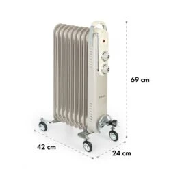 Thermaxx Retroheat Ölradiator 2000W Bodenrollen 15 Thermaxx Retroheat Ölradiator 2000W Bodenrollen -Warmekuche Pro Geschaft 10035080 yy 0008 logo Klarstein ThermaxxRetroheat oelradiator 2000W taupe