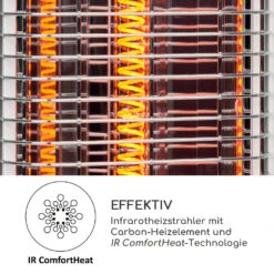 Heat Guru Plus Outdoor Heizstrahler 1200W 3 Heizstufen Fernbedienung -Warmekuche Pro Geschaft 10035096 de 0003 logo