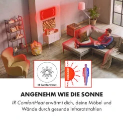 Wonderwall Air Art Smart Infrarotheizung 60x60cm 350W Wand App -Warmekuche Pro Geschaft 10035116 de 0003 logo