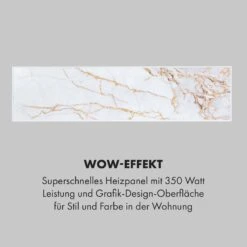 Wonderwall Air Art Smart Infrarotheizung 60x60cm 350W Wandinstallation App-Steuerung Marmor II 14 Wonderwall Air Art Smart Infrarotheizung 60x60cm 350W Wandinstallation App-Steuerung Marmor II -Warmekuche Pro Geschaft 10035118 de 0005 logo