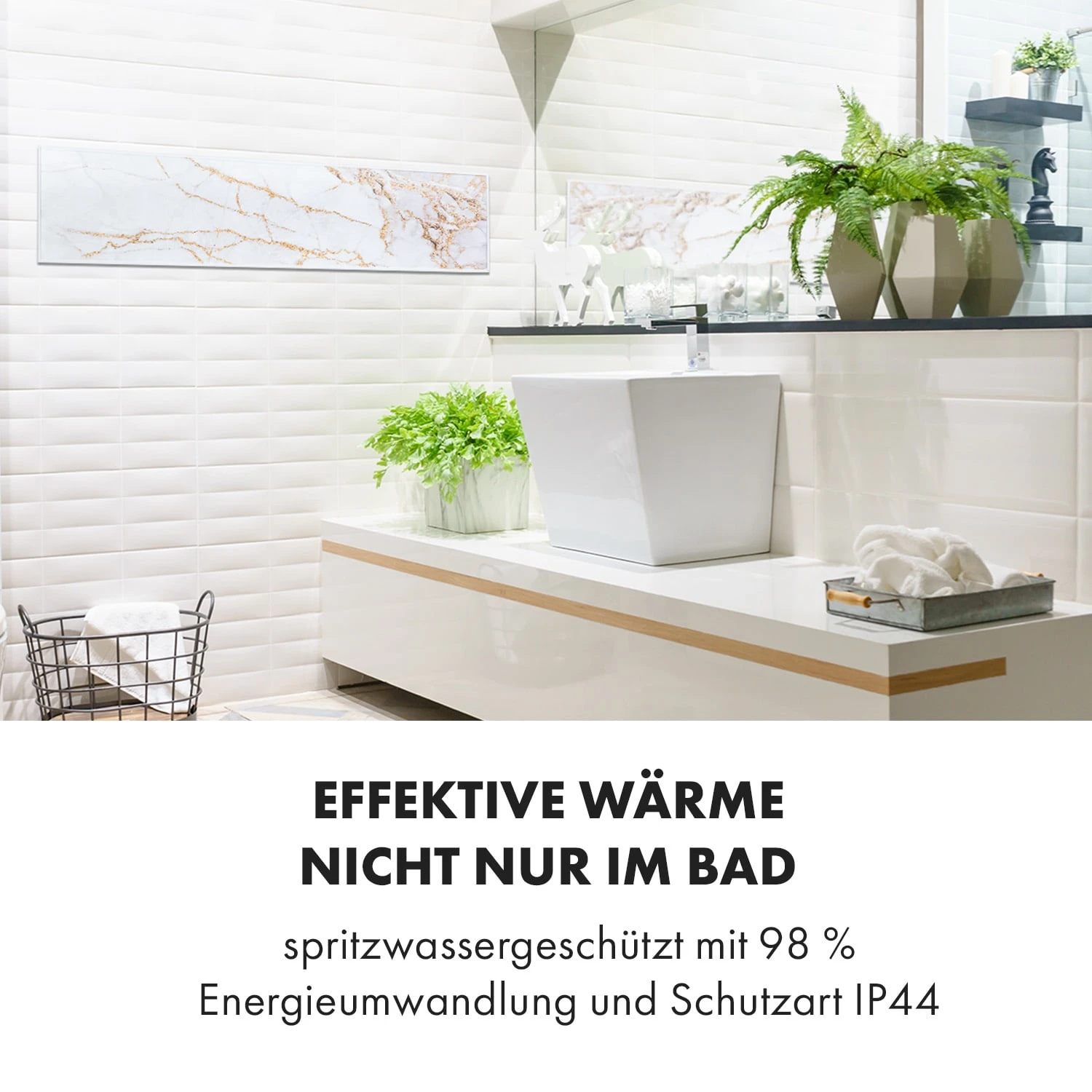 Wonderwall Air Art Smart Infrarotheizung 60x60cm 350W Wandinstallation App-Steuerung Marmor II 6 Wonderwall Air Art Smart Infrarotheizung 60x60cm 350W Wandinstallation App-Steuerung Marmor II – Bild 6