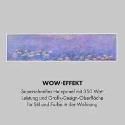 Wonderwall Air Art Smart Infrarotheizung 120x30cm 350W Wandinstallation App-Steuerung Seerosen 14 Wonderwall Air Art Smart Infrarotheizung 120x30cm 350W Wandinstallation App-Steuerung Seerosen -Warmekuche Pro Geschaft 10035119 de 0005 logo