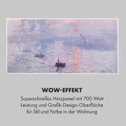 Wonderwall Air Art Smart Infrarotheizung 120x60cm 700W Wandinstallation App-Steuerung Sonnenaufgang 13 Wonderwall Air Art Smart Infrarotheizung 120x60cm 700W Wandinstallation App-Steuerung Sonnenaufgang -Warmekuche Pro Geschaft 10035133 de 0005 logo