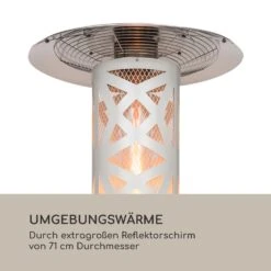 Goldflame Style Terrassenheizstrahler 11,2 KW 360°-Blick Mobil 16 Goldflame Style Terrassenheizstrahler 11,2 KW 360°-Blick Mobil -Warmekuche Pro Geschaft 10035141 de 0008 logo