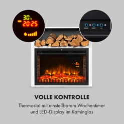 Mauna Loa Elektrokamin 2000 W LED-Flammen Fernbedienung Holzregal -Warmekuche Pro Geschaft 10035167 de 0005 logo