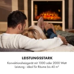 Mauna Loa Elektrokamin 2000 W LED-Flammen Fernbedienung Holzregal -Warmekuche Pro Geschaft 10035167 de 0006 logo