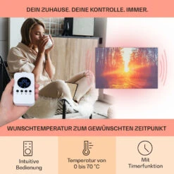 Wonderwall Air Art Infinite 580 Infrarotheizung 90x60 Cm -Warmekuche Pro Geschaft 10035172 de 0003 usp
