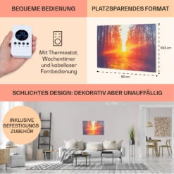 Wonderwall Air Art Infinite 580 Infrarotheizung 90x60 Cm -Warmekuche Pro Geschaft 10035172 de 0006 usp