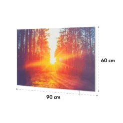 Wonderwall Air Art Infinite 580 Infrarotheizung 90x60 Cm -Warmekuche Pro Geschaft 10035172 yy 0011 dimensions