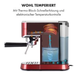 Futura Espressomaker 20 Bar 1450 Watt 20 Bar Wassertank: 1,25 Liter Rostfreier Edelstahl -Warmekuche Pro Geschaft 10035184 de 0003 logo