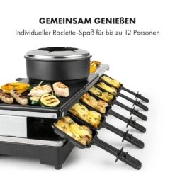 Fonduelette XL 3-in-1 Raclettegrill Fondue Naturstein 1650W 12 Pers 13 Fonduelette XL 3-in-1 Raclettegrill Fondue Naturstein 1650W 12 Pers -Warmekuche Pro Geschaft 10035220 de 0005 logo