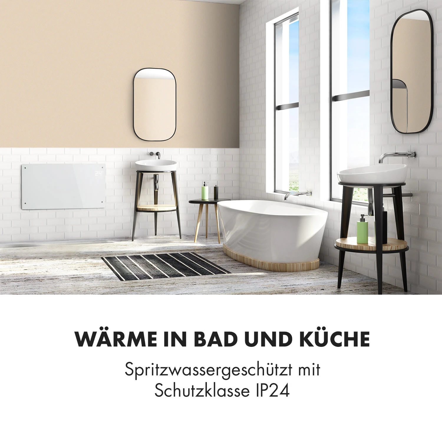 Bornholm Curved Smart Konvektionsheizgerät 2000 W App-Steuerung Timer 6 Bornholm Curved Smart Konvektionsheizgerät 2000 W App-Steuerung Timer – Bild 6