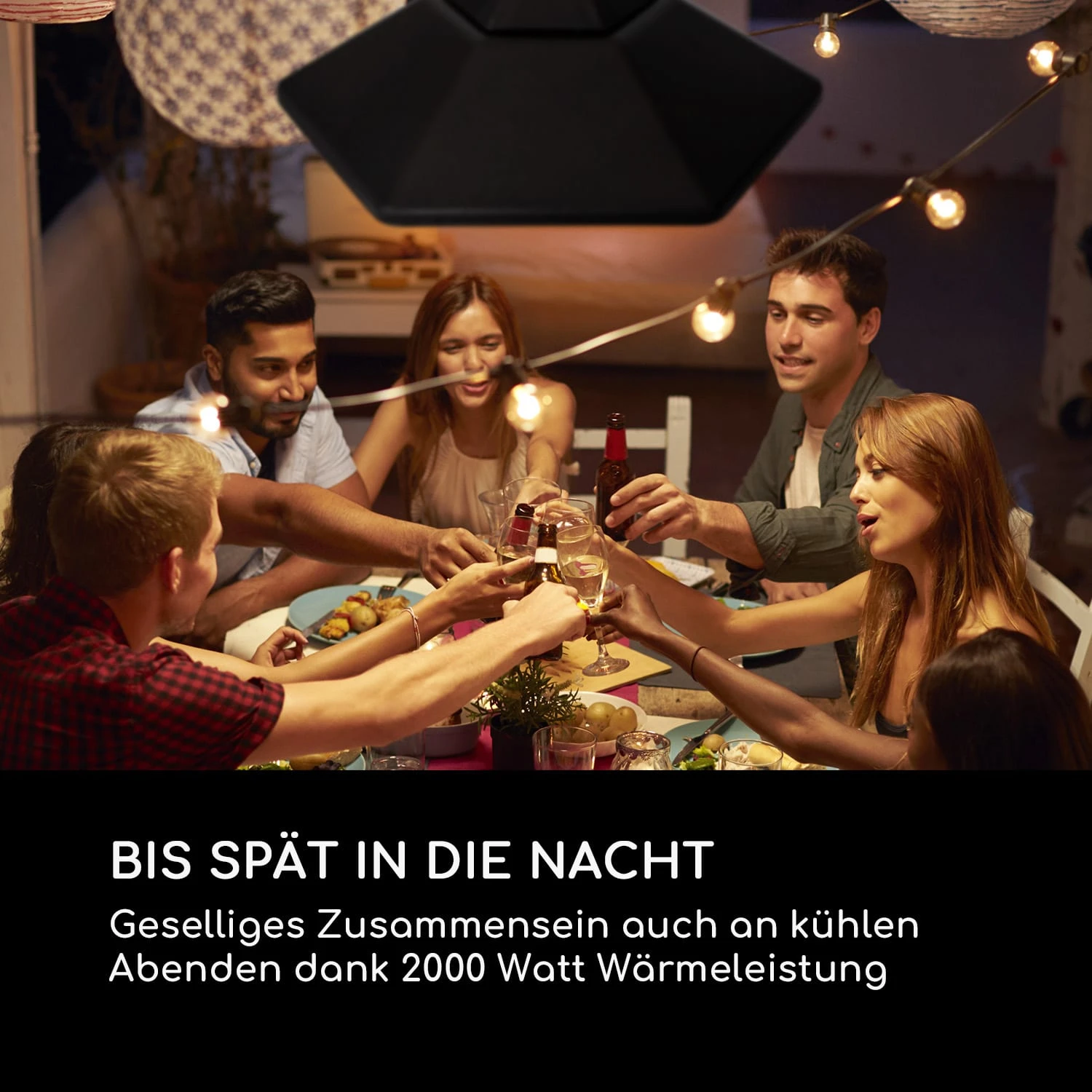 Heat Hexa Infrarot-Heizstrahler 800/1200/2000W Halogen IP34 LED 7 Heat Hexa Infrarot-Heizstrahler 800/1200/2000W Halogen IP34 LED – Bild 7