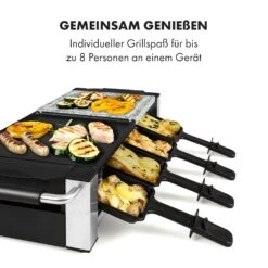 Bistecca Raclette 1200W Metall / Stein 8 Personen Kontroll-LED 12 Bistecca Raclette 1200W Metall / Stein 8 Personen Kontroll-LED -Warmekuche Pro Geschaft 10035293 de 0005 logo