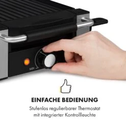 Bistecca Raclette 1200W Metall / Stein 8 Personen Kontroll-LED 14 Bistecca Raclette 1200W Metall / Stein 8 Personen Kontroll-LED -Warmekuche Pro Geschaft 10035293 de 0007 logo