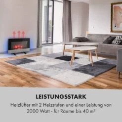 Basel Baseline Elektrokamin 2000 Watt 2 Heizstufen 7 Farben Glas -Warmekuche Pro Geschaft 10035296 de 0006 logo