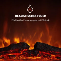 Alpbach Snow Elektrischer Kamin 1800W 2 Heizstufen 65 Cm Weißer Rahmen -Warmekuche Pro Geschaft 10035315 de 0007 logo