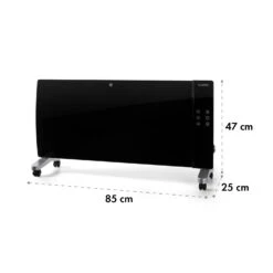 Lindholm Konvektionsheizgerät Thermostat Timer 2000W -Warmekuche Pro Geschaft 10035363 yy 0009 logo Klarstein Lindholm Konvektionsheizgeraet schwarz