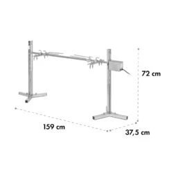 Sauenland Survivor Spanferkelgrill Drehspieß 12W 70kg Max. Edelstahl 15 Sauenland Survivor Spanferkelgrill Drehspieß 12W 70kg Max. Edelstahl -Warmekuche Pro Geschaft 10035372 yy 0008 logo Klarstein Spanferkelgrill Sauenland Survivor