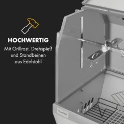 Sauenland Pro XL Spanferkelgrill Drehspieß 15W 4 Rollen Edelstahl -Warmekuche Pro Geschaft 10035373 de 0003 logo