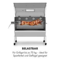 Sauenland Pro XL Spanferkelgrill Drehspieß 15W 4 Rollen Edelstahl -Warmekuche Pro Geschaft 10035373 de 0004 logo