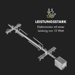 Sauenland Pro XL Spanferkelgrill Drehspieß 15W 4 Rollen Edelstahl -Warmekuche Pro Geschaft 10035373 de 0005 logo