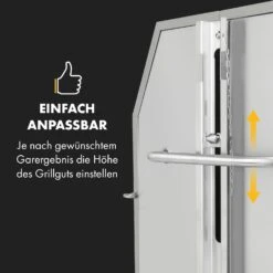 Sauenland Pro XL Spanferkelgrill Drehspieß 15W 4 Rollen Edelstahl -Warmekuche Pro Geschaft 10035373 de 0006 logo