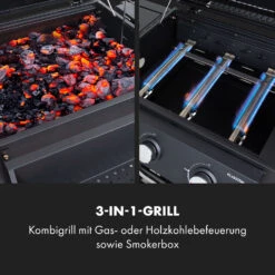 Kingsville Smoker Kombigrill Gas Kohle Smoker 13,5kW 3+1 Brenner 13 Kingsville Smoker Kombigrill Gas Kohle Smoker 13,5kW 3+1 Brenner -Warmekuche Pro Geschaft 10035409 de 0003 logo
